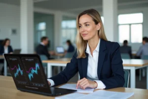 Écran d'ordinateur affichant la connexion à l'espace client professionnel Cofidis Pro