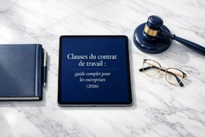 Signature d'un contrat d'entreprise entre un prestataire et un client professionnel