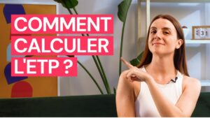 Tableau de calcul des effectifs en équivalent temps plein travaillé